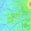 Acropolis topographic map, elevation, terrain