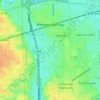 Western Springs topographic map, elevation, terrain