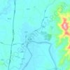 长乐镇 topographic map, elevation, terrain