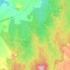 Wheatsheaf topographic map, elevation, terrain