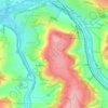 Rodborough topographic map, elevation, terrain