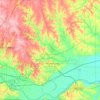 Ray County topographic map, elevation, terrain