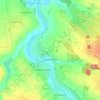 Shcherbynivka topographic map, elevation, terrain