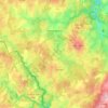 Verneugheol topographic map, elevation, terrain