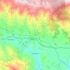Nacimiento topographic map, elevation, terrain