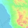 Umluj topographic map, elevation, terrain