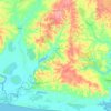 Grand-Bassam topographic map, elevation, terrain