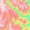 Acobamba topographic map, elevation, terrain