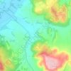 Terraza topographic map, elevation, terrain