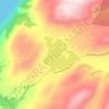 Loch Tarff topographic map, elevation, terrain