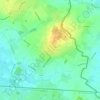 Willems topographic map, elevation, terrain