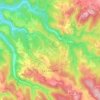 La Cassagne topographic map, elevation, terrain