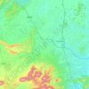 Consuegra topographic map, elevation, terrain