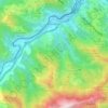 Alonsótegui topographic map, elevation, terrain