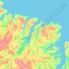 сельское поселение Ура-Губа topographic map, elevation, terrain
