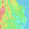 Tønsberg topographic map, elevation, terrain