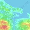 Port Howe topographic map, elevation, terrain