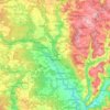 Hollfeld topographic map, elevation, terrain