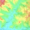 Laussou topographic map, elevation, terrain