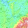 Miranda do Corvo topographic map, elevation, terrain