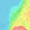 Collonge-Bellerive topographic map, elevation, terrain