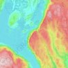 Hole topographic map, elevation, terrain