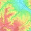 Melay topographic map, elevation, terrain