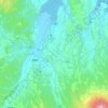 Ozora topographic map, elevation, terrain