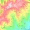 Chellata topographic map, elevation, terrain