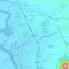 My Xuan Ward topographic map, elevation, terrain