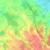 Plassay topographic map, elevation, terrain