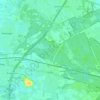 Dorst topographic map, elevation, terrain