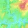 Tralaigues topographic map, elevation, terrain