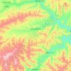 吉仓乡 topographic map, elevation, terrain