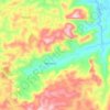 Macadame topographic map, elevation, terrain