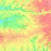 Grosbreuil topographic map, elevation, terrain