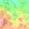 Milmarcos topographic map, elevation, terrain