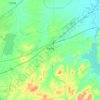 东湖街道 topographic map, elevation, terrain