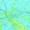 石龙镇 topographic map, elevation, terrain