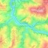 Aixe-sur-Vienne topographic map, elevation, terrain