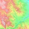 Provinz Kaschatach topographic map, elevation, terrain