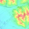 Birac-sur-Trec topographic map, elevation, terrain