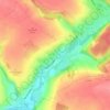 Famechon topographic map, elevation, terrain