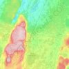 Skövde kommun topographic map, elevation, terrain