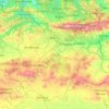 Albuira topographic map, elevation, terrain