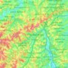 Embu das Artes topographic map, elevation, terrain