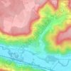 Damery topographic map, elevation, terrain