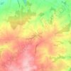 Saint-Saturnin topographic map, elevation, terrain