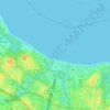 Pasir Ris Park topographic map, elevation, terrain