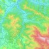 Orozko topographic map, elevation, terrain